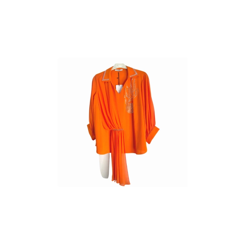 Image of Orange Special Woman Top