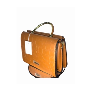 The Image of Tan Structured Bag