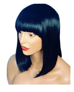 Image of Black Fringe 12 Inches Hair Extension