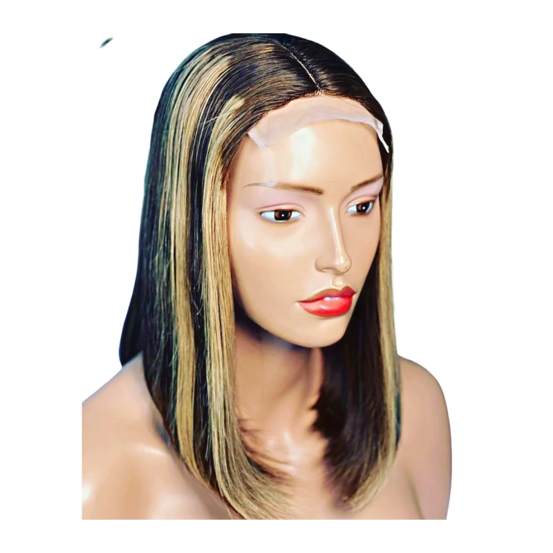 Image of T closure Piano Straight 16 Inches Hair Extension