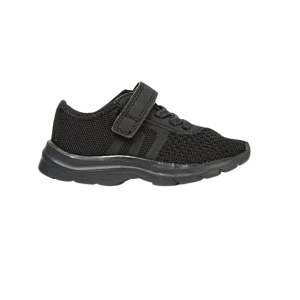 Black Woven 1 Strap Trainers Image