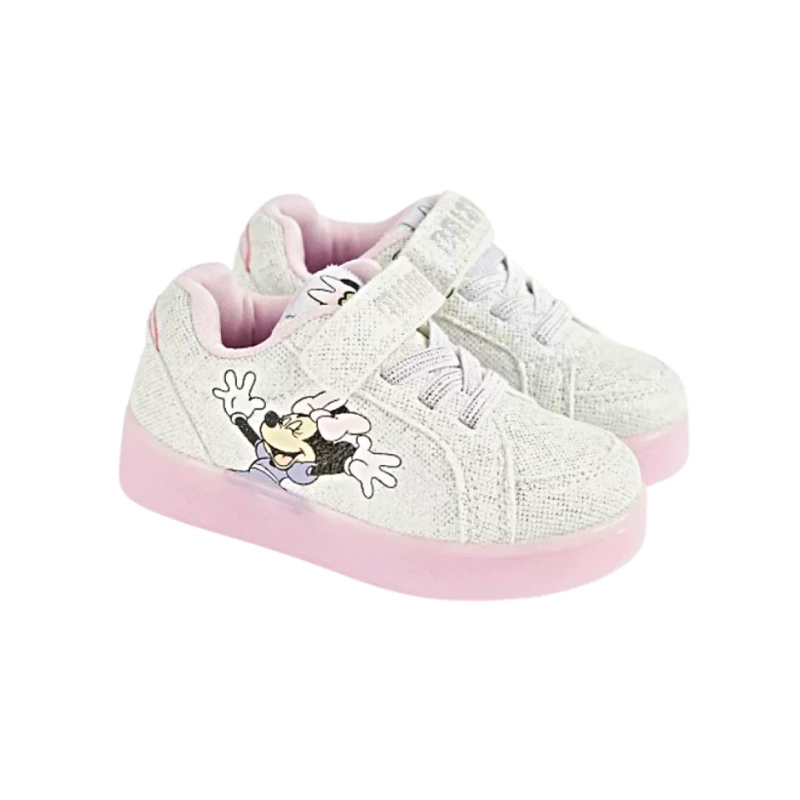 Image For Disney Minnie Mouse & Daisy Duck Light Up Trainers