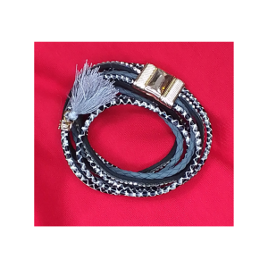 Image of Black And Grey Bangle