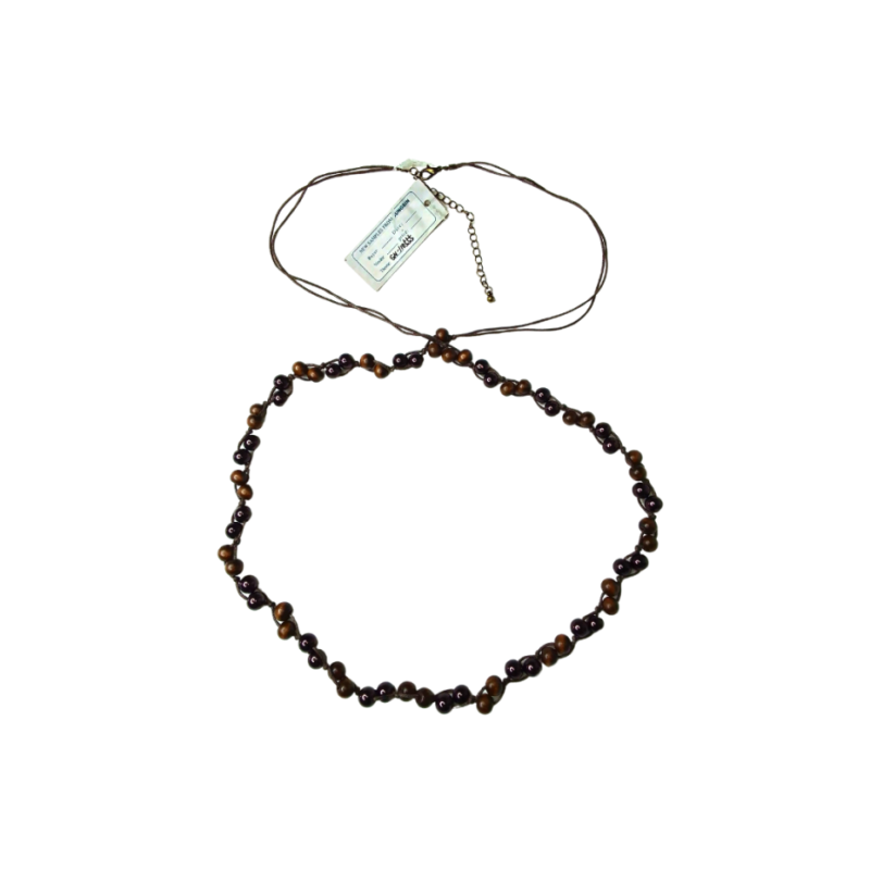 Image of Brown Bead Necklace