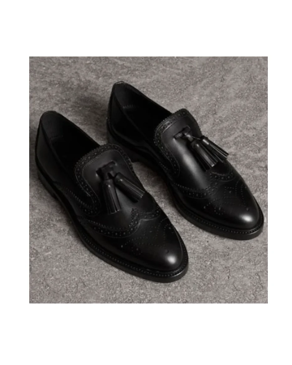 Image of SAM.O Black Leather Handmade Shoe