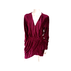 This is the Velvet Wine dress image