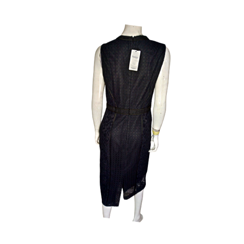 Here is the Back Image For Mango Suit Black Dress