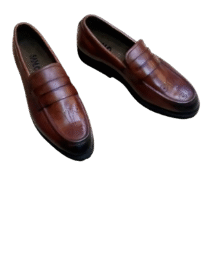 Image of Brown Leather Handmade Shoe