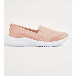 Image For Pink Slip On Comfort Shoes