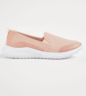 Image For Pink Slip On Comfort Shoes