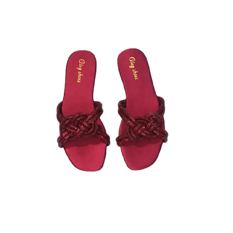 Image of Wine Ladies Slippers