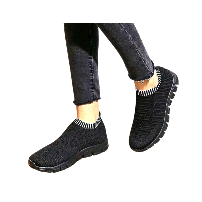 Image of Black Socks Sneakers