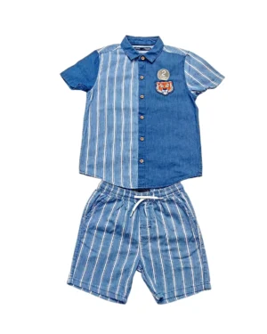 Image of Next Boy's Jean Short and Top