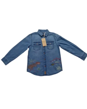Image of Next Boy's Jean Shirt