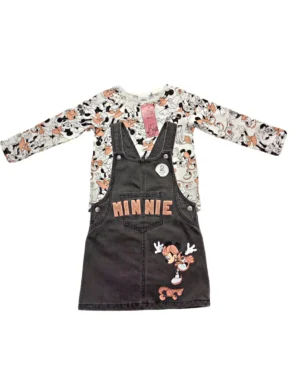 Image of Next Minnie Mouse Pinafore & Top