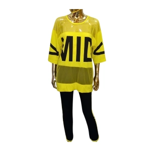 Image of Ross Fashion Yellow & Black 2 Piece