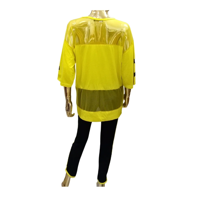 Image of Ross Fashion Yellow & Black 2 Piece