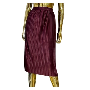 Image of NLY Trend Wine Pleated Skirt