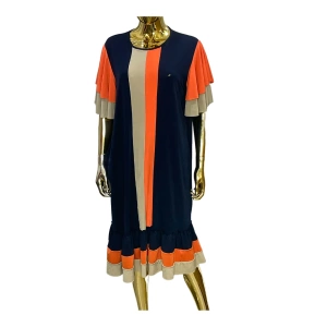 Image of C Collection Multi-Colored Dress