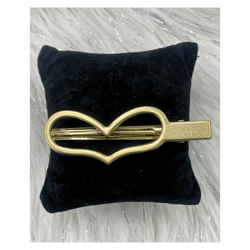 Image Of Heart Shaped Ladies Hair Clip