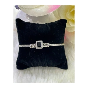 Image of Rhinestone Decor Bracelet