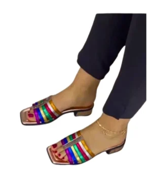 Image of Multi Color Slippers