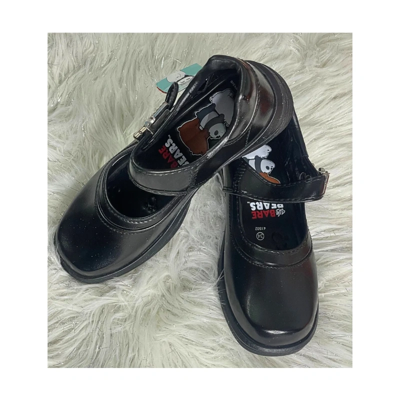 Image of Girls Black School shoes