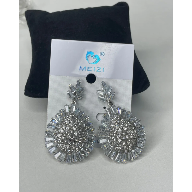 Image of Shiny Silver Earing