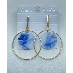 Image of Round hoop Earrings