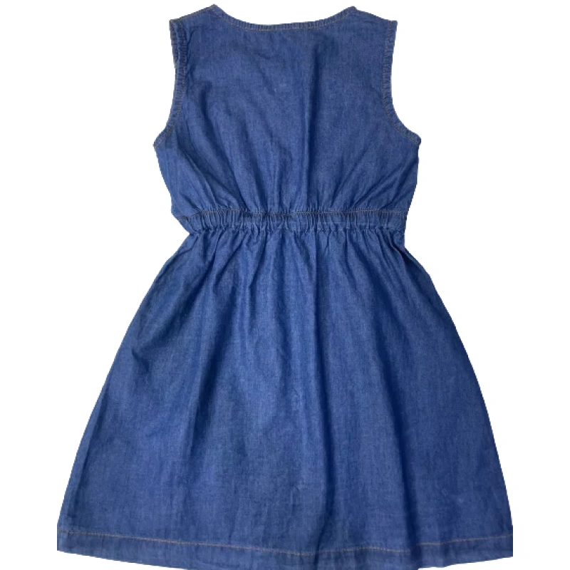 Image of Children Jeans Sleeveless Gown