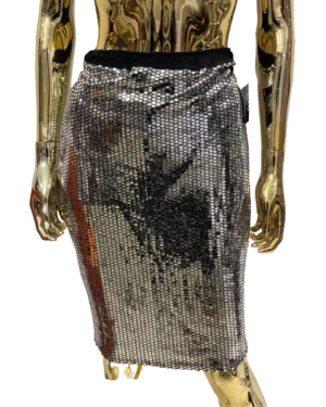 Image of NLY One Disco Pencil Skirt