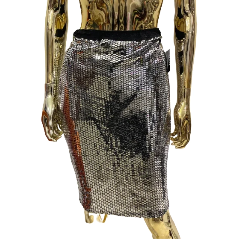 Image of NLY One Disco Pencil Skirt