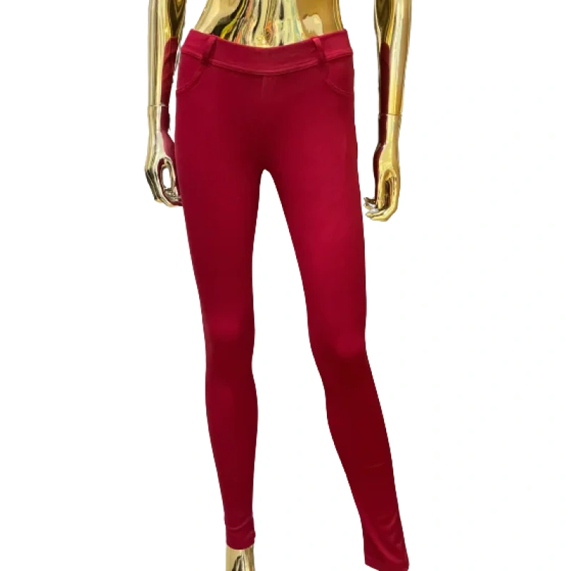 Image of FSM Red Jeggings