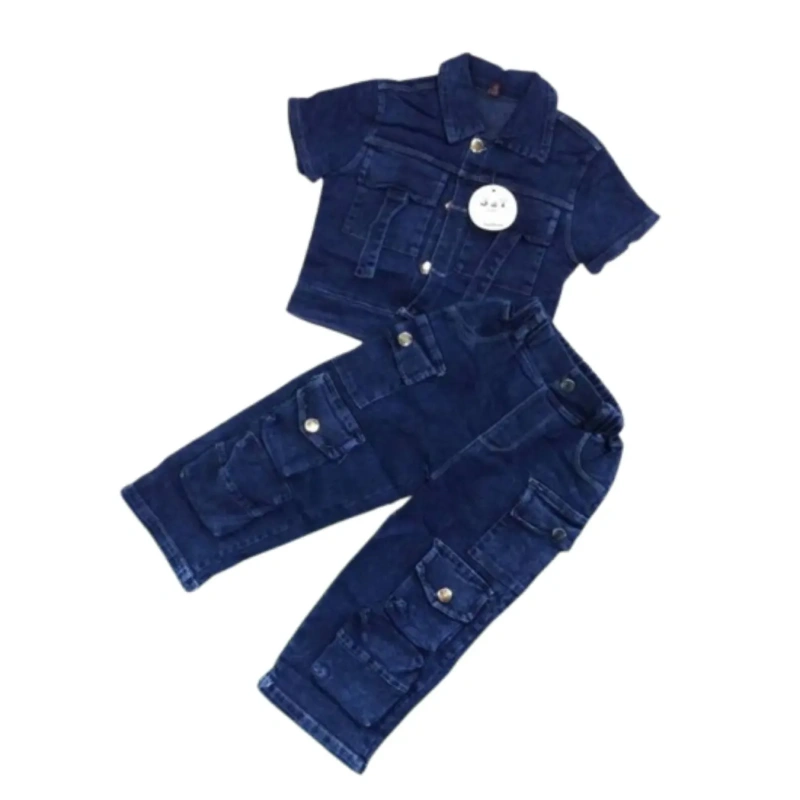 S&T Kids Girls' Two-Piece Denim Set