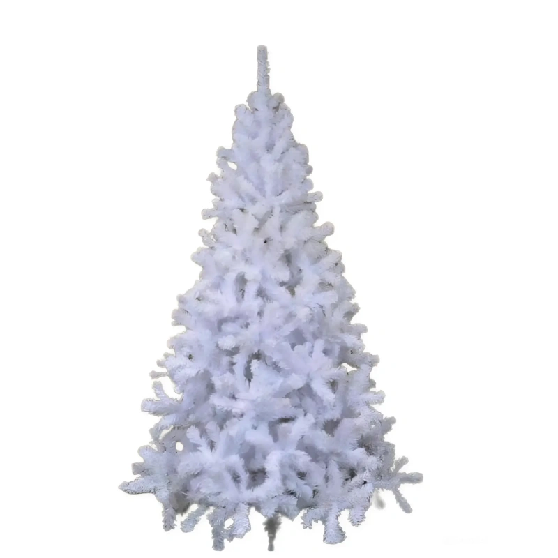 Snow Flocked Christmas Tree - Premium Artificial Spruce Christmas Tree with White Heavy Snow Flocking Lightweight and Easy to Assemble with Christmas Tree Metal Stand - Image 2