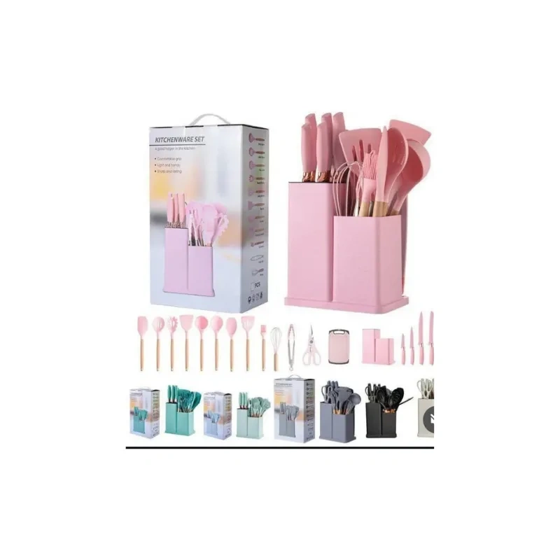 Elegant 5-Set Wooden Spoon2