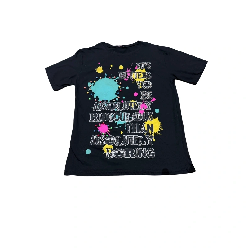 WMF Stoned Black T-Shirt - Bold Graphic Tee for Casual Style