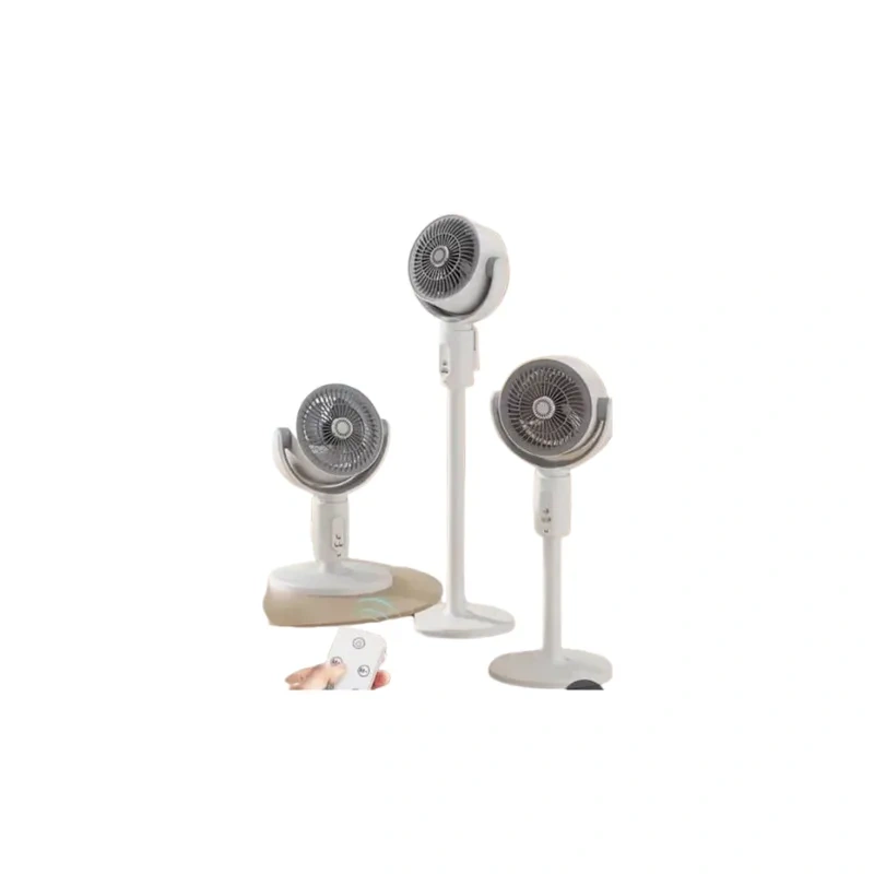 Duwee Oscillating Tower Rechargeable Fan with Remote Control - 3-Speed Portable Fan