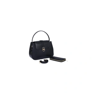 Elegant 2 in One LYN Premium Black Pedra Hand Bag