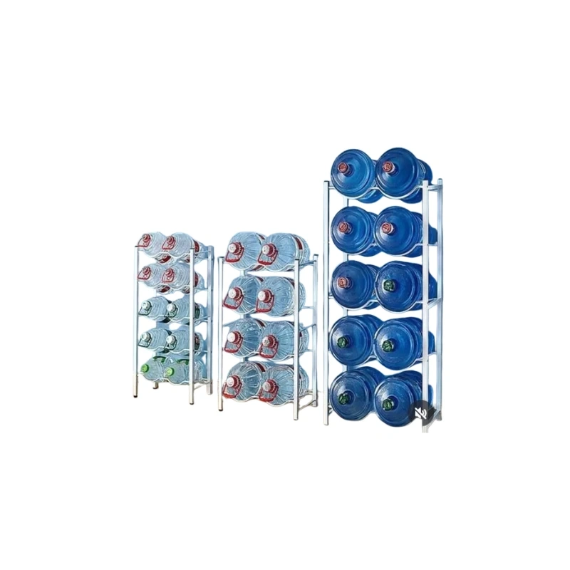 Multi-Tier Water Bottle Storage Rack - Holds Multiple Gallon Bottles