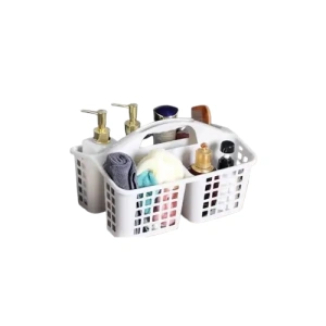 Portable Plastic Shower Caddy Organizer with Handle