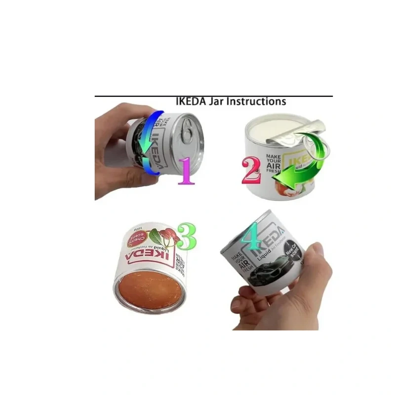 Ikeda Cherry Liquid Car Air Freshener - 120g2
