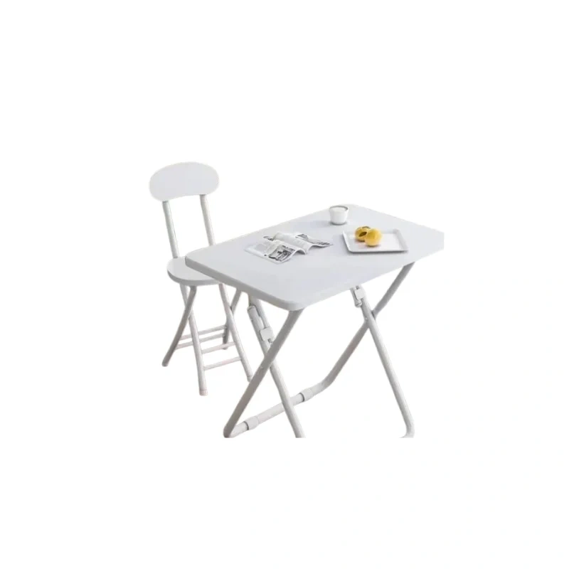 Foldable Wooden Laptop Table with Stand and 2 Chairs - Space Saving1