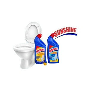 Sunshine Ultra Brilliant Toilet Cleaner - Powerful Stain Removal & Shine