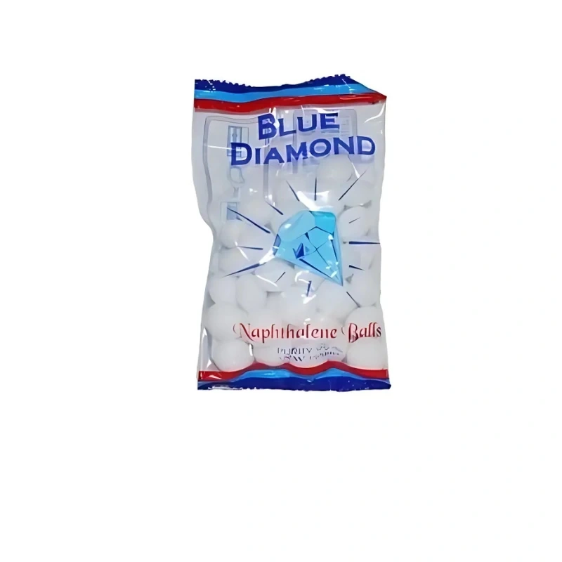 Blue Diamond White Naphthalene Balls - Effective Moth Repellent