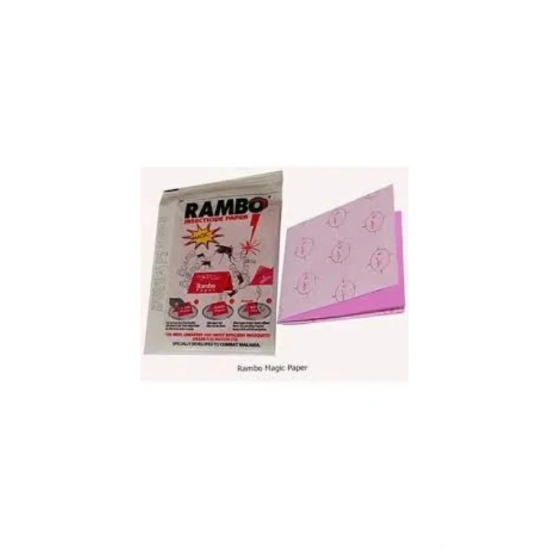 Rambo Insecticide Paper - Effective Mosquito & Insect Killer