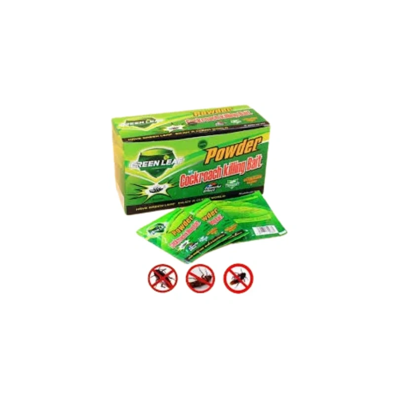 Green Leaf Powder Cockroach Killing Bait - Effective Roach Control