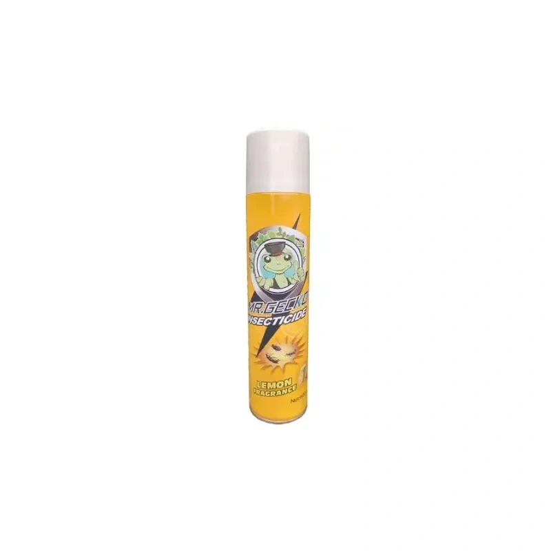 Mr. Gecko Lemon Fragrance Insecticide - Effective Pest Control with Fresh Scent