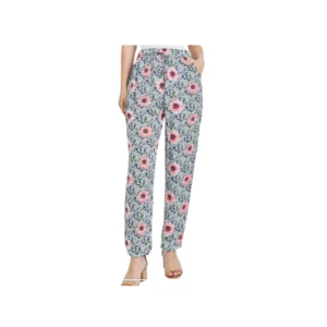 Beautiful Women's Floral Print Casual Lounge Pants