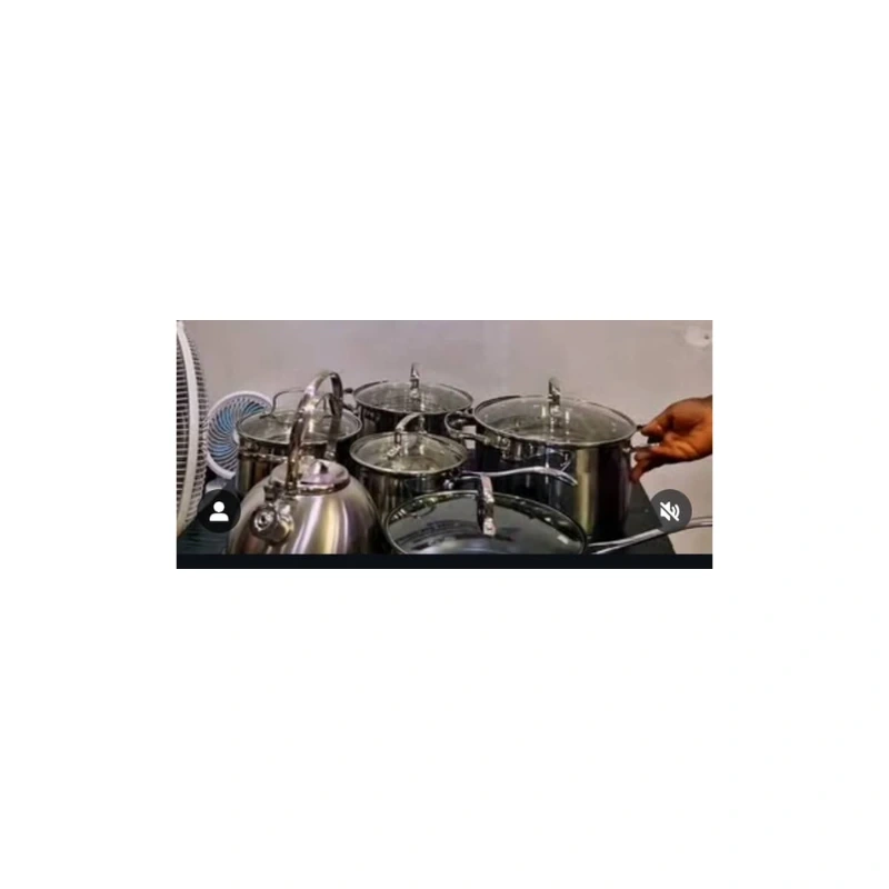6-Piece Stainless Steel Cookware Set